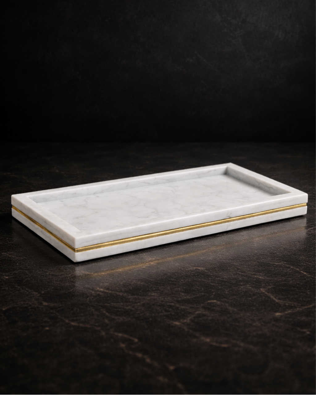 Aurelia Marble Tray (White)