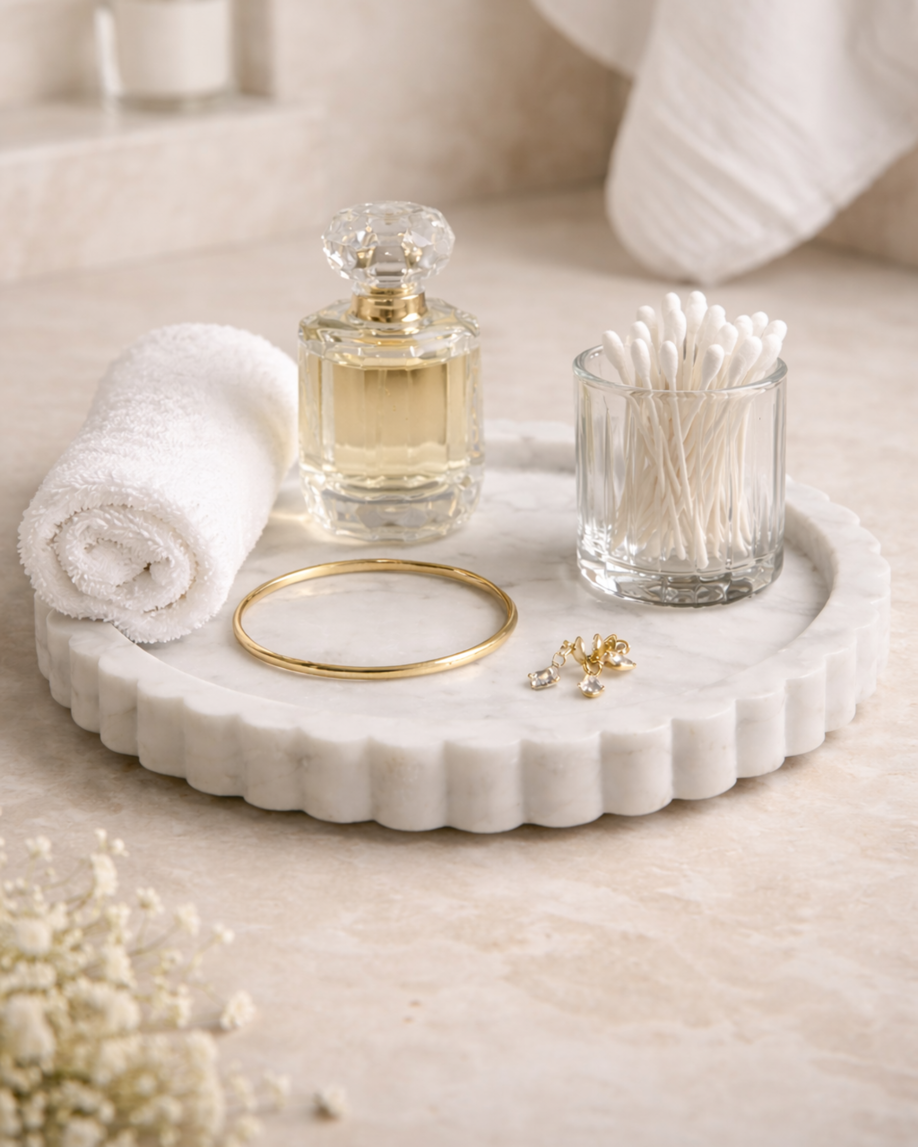 Celestia Fluted Tray