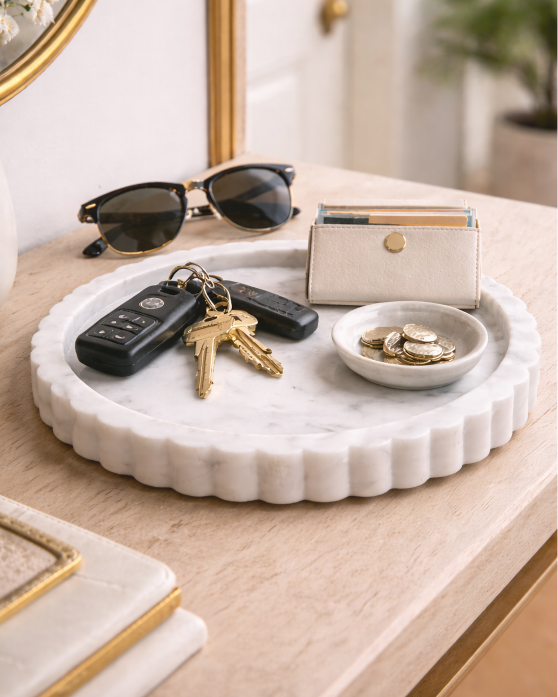 Celestia Fluted Tray