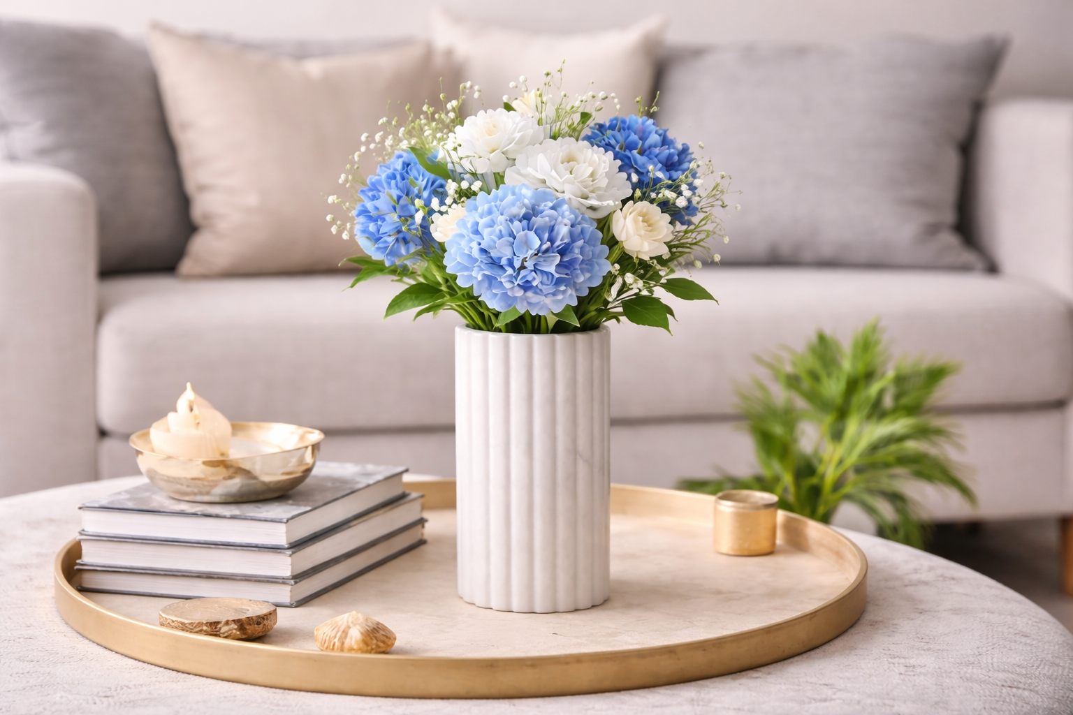 Celestia Fluted Vase