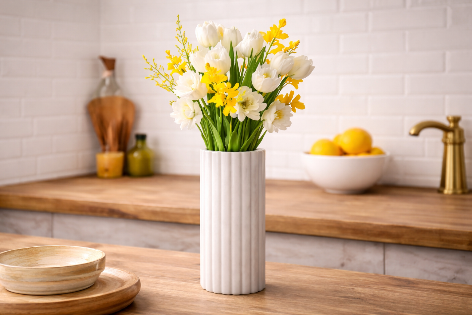 Celestia Fluted Vase