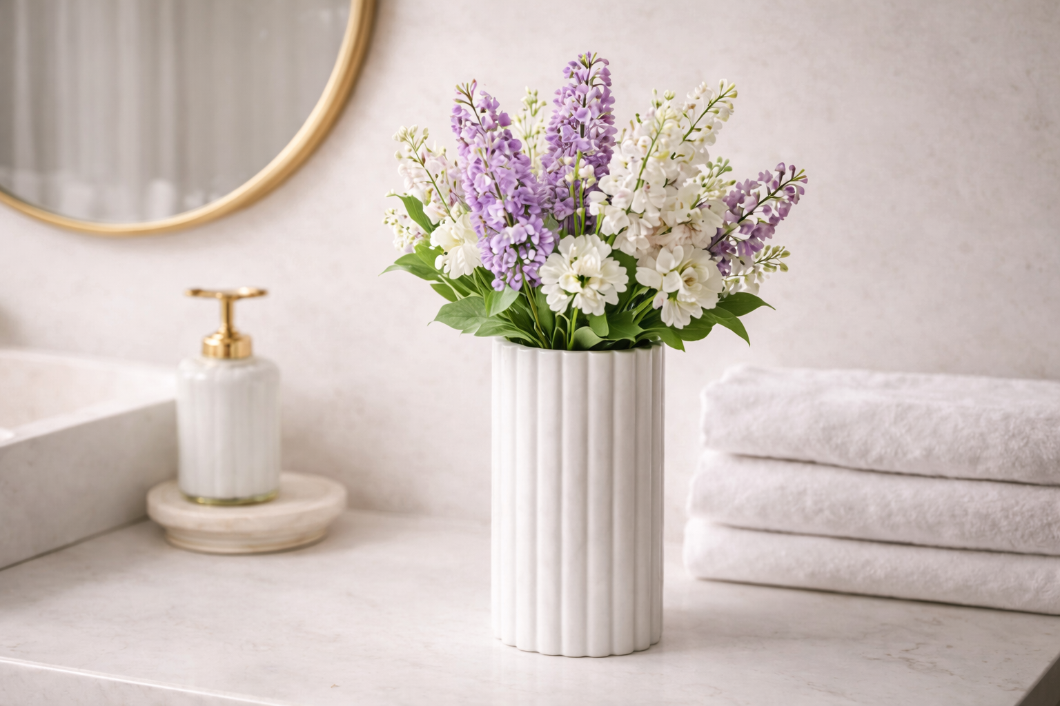 Celestia Fluted Vase